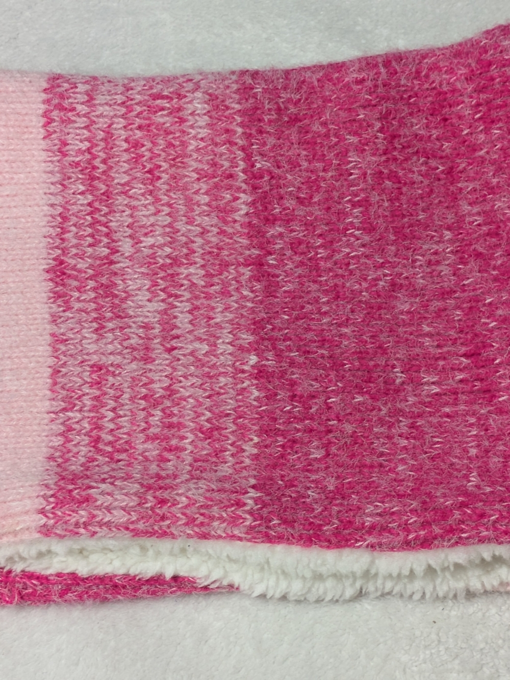NWT Wonder Nation Girls Pink Ombre Cozy Winter Neck Gaiter One Size